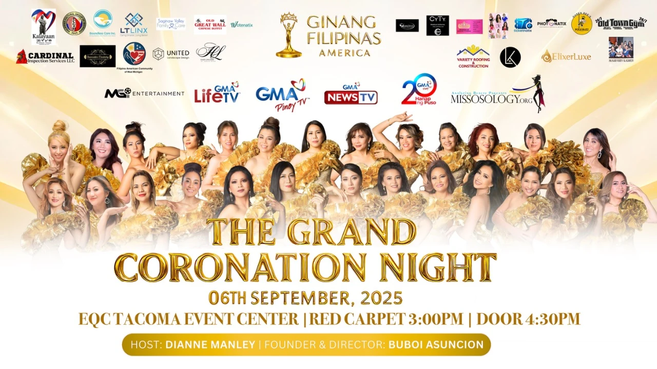 Ginang Filipinas America 2025 "THE GRAND CORONATION NIGHT"